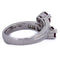 Bague 55 Bague vintage en or blanc 18 ct avec rubis et diamants 58 Facettes AN590 '(00119)