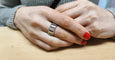 Bague 55 Chaumet Class One - Bague bandeau ajourée en or blanc et diamants 58 Facettes CHAUM-CLAS1-2047