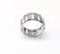 Bague 55 Chaumet Class One - Bague bandeau ajourée en or blanc et diamants 58 Facettes CHAUM-CLAS1-2047