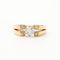 Bague 51 Fontana - Bague en or jaune 18K avec diamants (années 1960) 58 Facettes BAGUE-LP1525