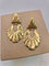 Boucles d'oreilles Boucles d’oreilles vintage - Motif étoile en or jaune 18 ct 58 Facettes CV-022