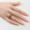 Bague 53 Bague toi et moi en or jaune 18K saphir, rubis et diamants 58 Facettes BAGUE-LP1705