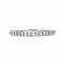 Bague 48 Alliance Chaumet, or blanc et diamants. 58 Facettes 35427