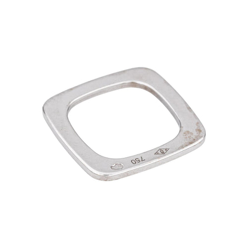 Pendentif Dinh Van Pendentif  Impression Or blanc 58 Facettes 5078100CN
