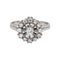 Bague 52 Bague Or blanc, Platine Diamant 58 Facettes 4651142CN