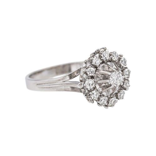 Bague 52 Bague Or blanc, Platine Diamant 58 Facettes 4651142CN