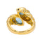 Bague 48 Bague Toi et moi  Or jaune Topaze, Diamant 58 Facettes 4445900CN