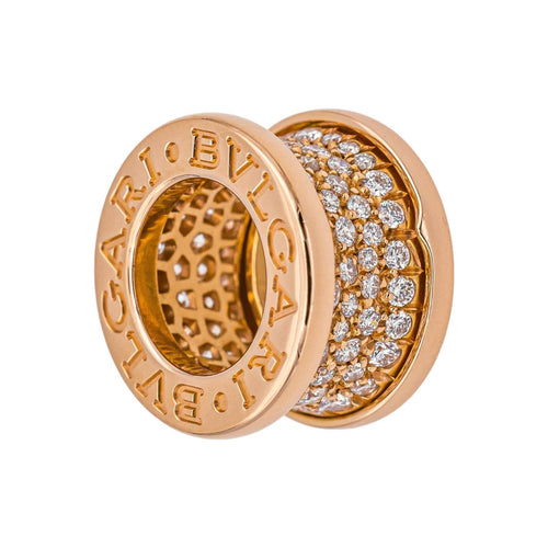 Pendentif Bulgari Pendentif B.Zero1 Or rose Diamant 58 Facettes 5062437CN