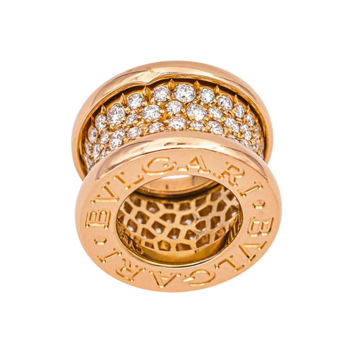 Pendentif Bulgari Pendentif B.Zero1 Or rose Diamant 58 Facettes 5062437CN