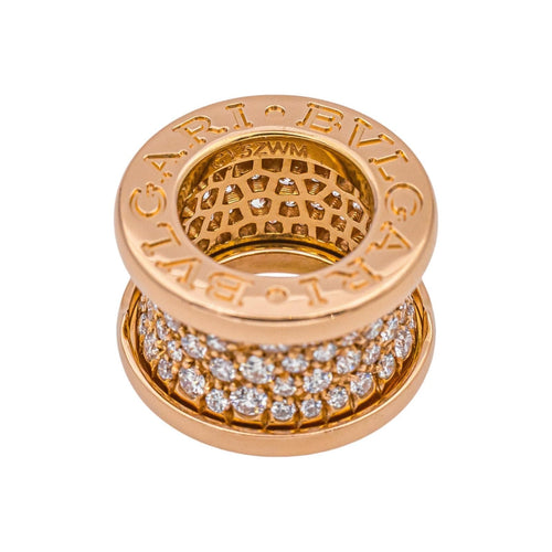 Pendentif Bulgari Pendentif B.Zero1 Or rose Diamant 58 Facettes 5062437CN