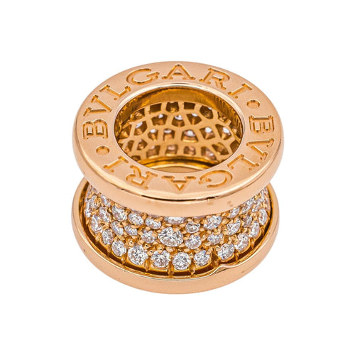 Pendentif Bulgari Pendentif B.Zero1 Or rose Diamant 58 Facettes 5062437CN