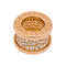 Pendentif Bulgari Pendentif B.Zero1 Or rose Diamant 58 Facettes 5062437CN