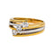 Bague 56 Bague  Trilogie Or jaune, Or blanc Diamant 58 Facettes 4250495CN