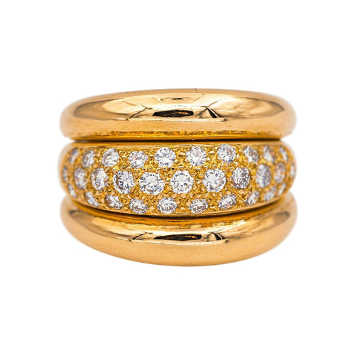 Bague 55 Bague Jonc Or jaune Diamant 58 Facettes 4688976CN