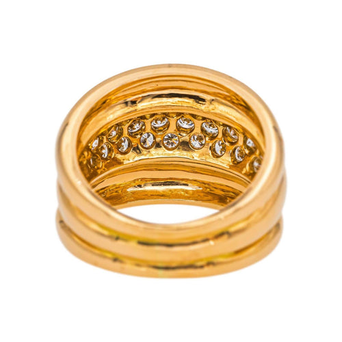 Bague 55 Bague Jonc Or jaune Diamant 58 Facettes 4688976CN