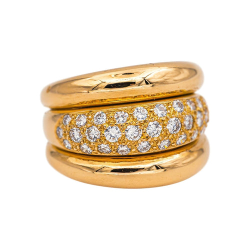 Bague 55 Bague Jonc Or jaune Diamant 58 Facettes 4688976CN