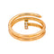 Bague 53 Cartier Bague Juste un clou Or rose Diamant 58 Facettes 5422119RV