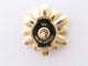Boucles d'oreilles Poiray Flower PM - Boucles d'oreilles en or jaune 18k et diamants 0,27 ct 58 Facettes 273806