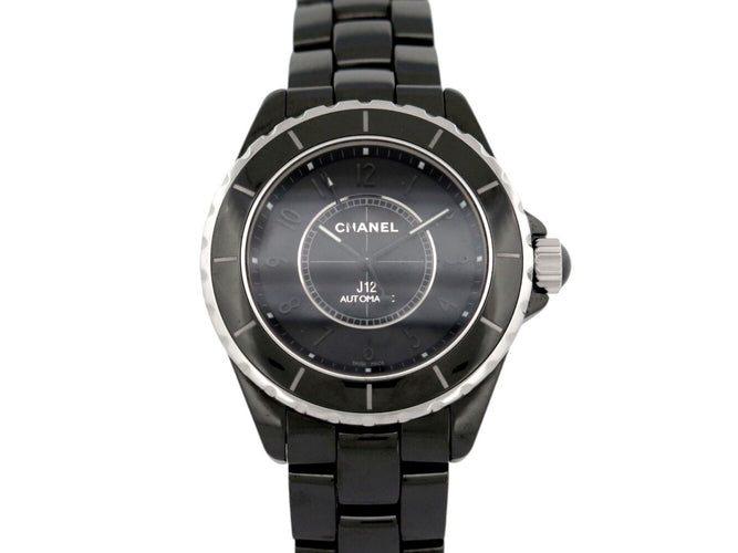Montre CHANEL J12 H3829 - Montre automatique 39 mm en céramique noire 58 Facettes 273737