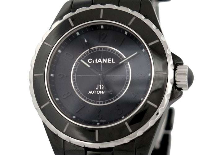 Montre CHANEL J12 H3829 - Montre automatique 39 mm en céramique noire 58 Facettes 273737