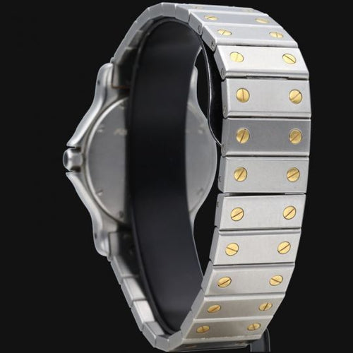 Montre Cartier Montre Santos Ronde Octagon 58 Facettes MT45172