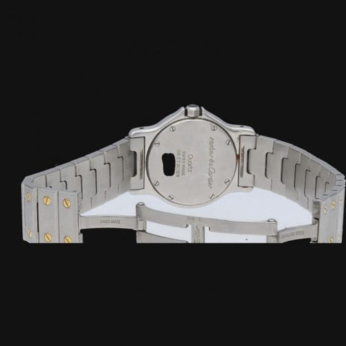 Montre Cartier Montre Santos Ronde Octagon 58 Facettes MT45172