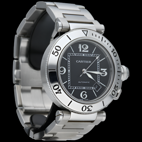 Montre Cartier Montre Pasha Seatimer 40Mm 58 Facettes MT45787