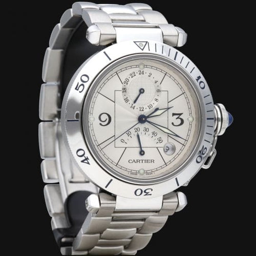 Montre Cartier Montre Pasha Gmt Power Reserve 58 Facettes MT45776