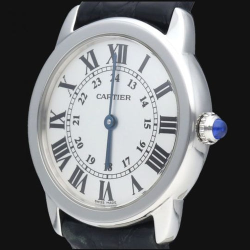 Montre Cartier Montre Ronde Solo De Cartier 58 Facettes MT45800