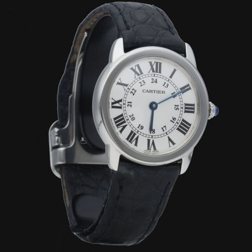 Montre Cartier Montre Ronde Solo De Cartier 58 Facettes MT45800