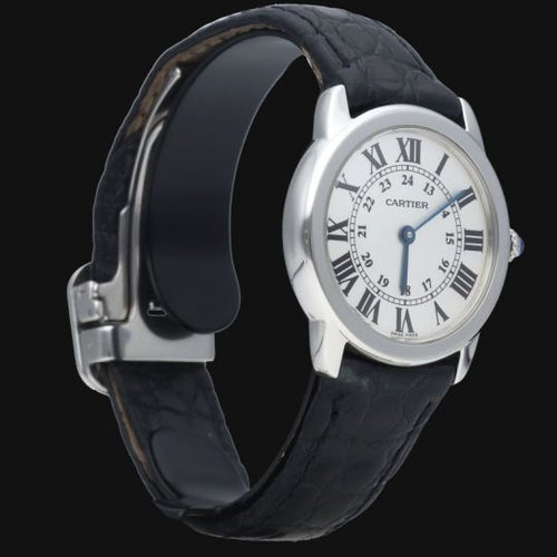 Montre Cartier Montre Ronde Solo De Cartier 58 Facettes MT45800