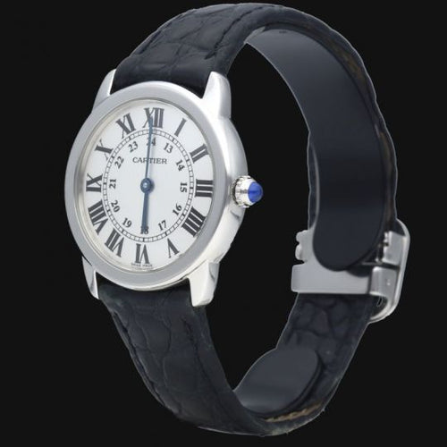Montre Cartier Montre Ronde Solo De Cartier 58 Facettes MT45800