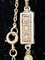 Collier Collier Art déco en chute de perles de culture, fermoir en or gris 18K et diamants 58 Facettes 000