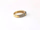 Bague 52 Bague jonc en or jaune 18K avec saphir et diamants 58 Facettes Bag.Jonc.Saph-2047