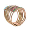 Bague 53 Bague harem victorienne à sept anneaux de pierres précieuses, vers 1890 58 Facettes 26026-0224
