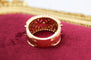 Bague 56 Bague large rubis et diamants en or jaune 58 Facettes 250630