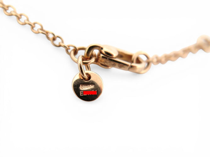 Collier Pomellato Nudo Classique - Collier pendentif grenat en or rose et diamants 58 Facettes 273904