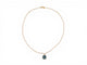 Collier Pomellato Nudo Classic - Collier pendentif en or rose 18k avec topaze 58 Facettes 273898