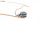 Collier Pomellato Nudo Classic - Collier pendentif en or rose 18k avec topaze 58 Facettes 273898