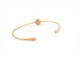 Bracelet Pomellato Sabbia - Bracelet en or rose 18k et diamants 0,24 ct 58 Facettes 273897