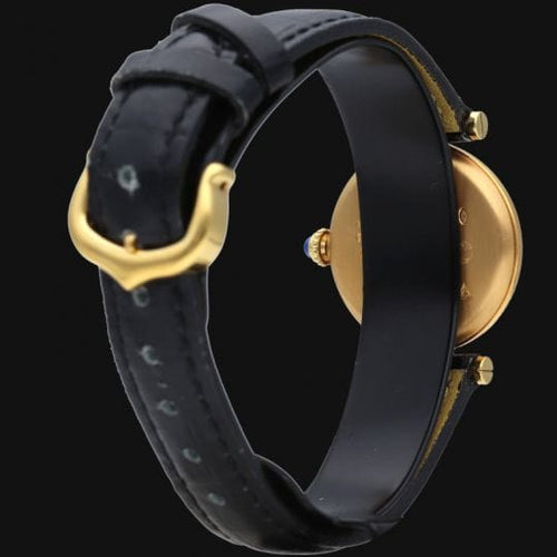 Montre Cartier Montre Must De Cartier Vermeil 58 Facettes MT44878