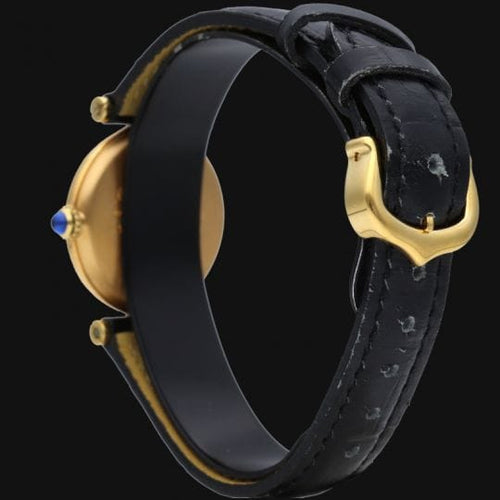 Montre Cartier Montre Must De Cartier Vermeil 58 Facettes MT44878