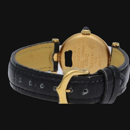 Montre Cartier Montre Must De Cartier Vermeil 58 Facettes MT44878