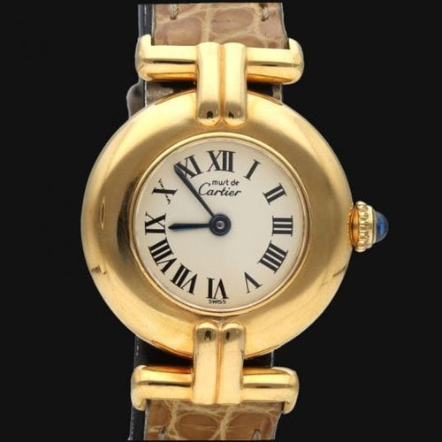 Montre Cartier Montre Colisée Vermeil 58 Facettes MT45998