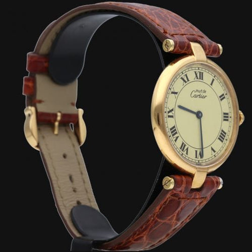 Montre Cartier Montre Must De Cartier Vermeil 58 Facettes MT45999
