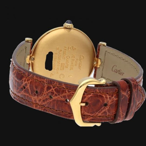 Montre Cartier Montre Must De Cartier Vermeil 58 Facettes MT45999