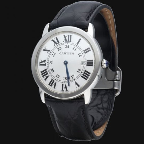 Montre Cartier Montre Ronde Solo De Cartier 58 Facettes MT45797