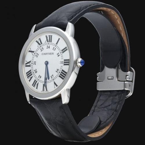 Montre Cartier Montre Ronde Solo De Cartier 58 Facettes MT45797