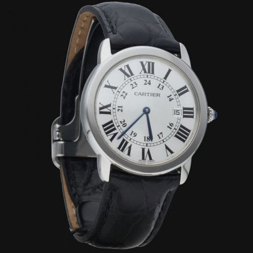 Montre Cartier Montre Ronde Solo De Cartier 58 Facettes MT45797