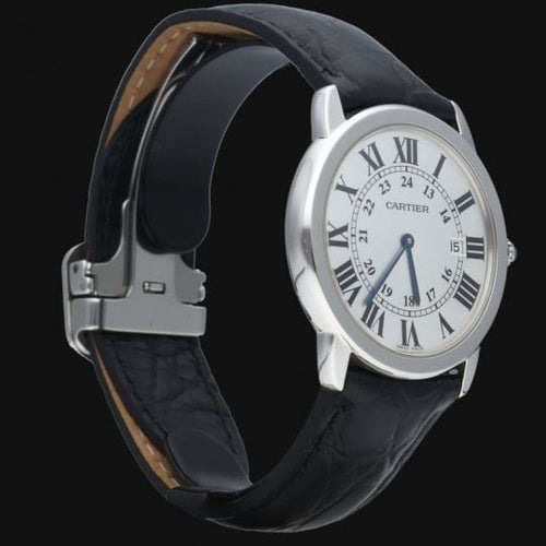 Montre Cartier Montre Ronde Solo De Cartier 58 Facettes MT45797
